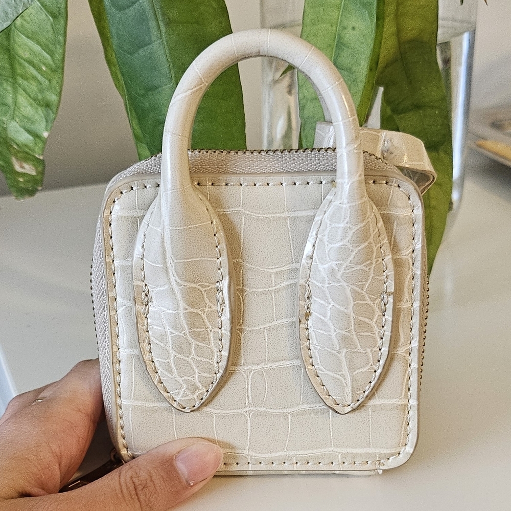 Zara Mini Taupe Purse